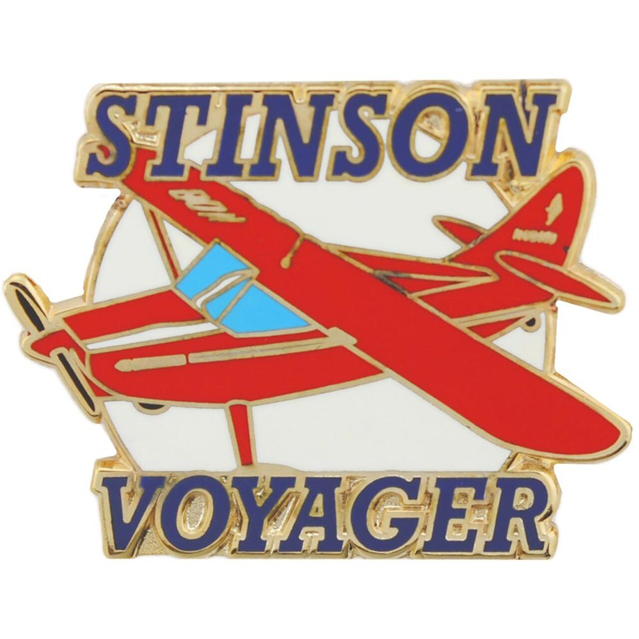 Stinson Voyager Airplane Pin 1 1/2&#x22;